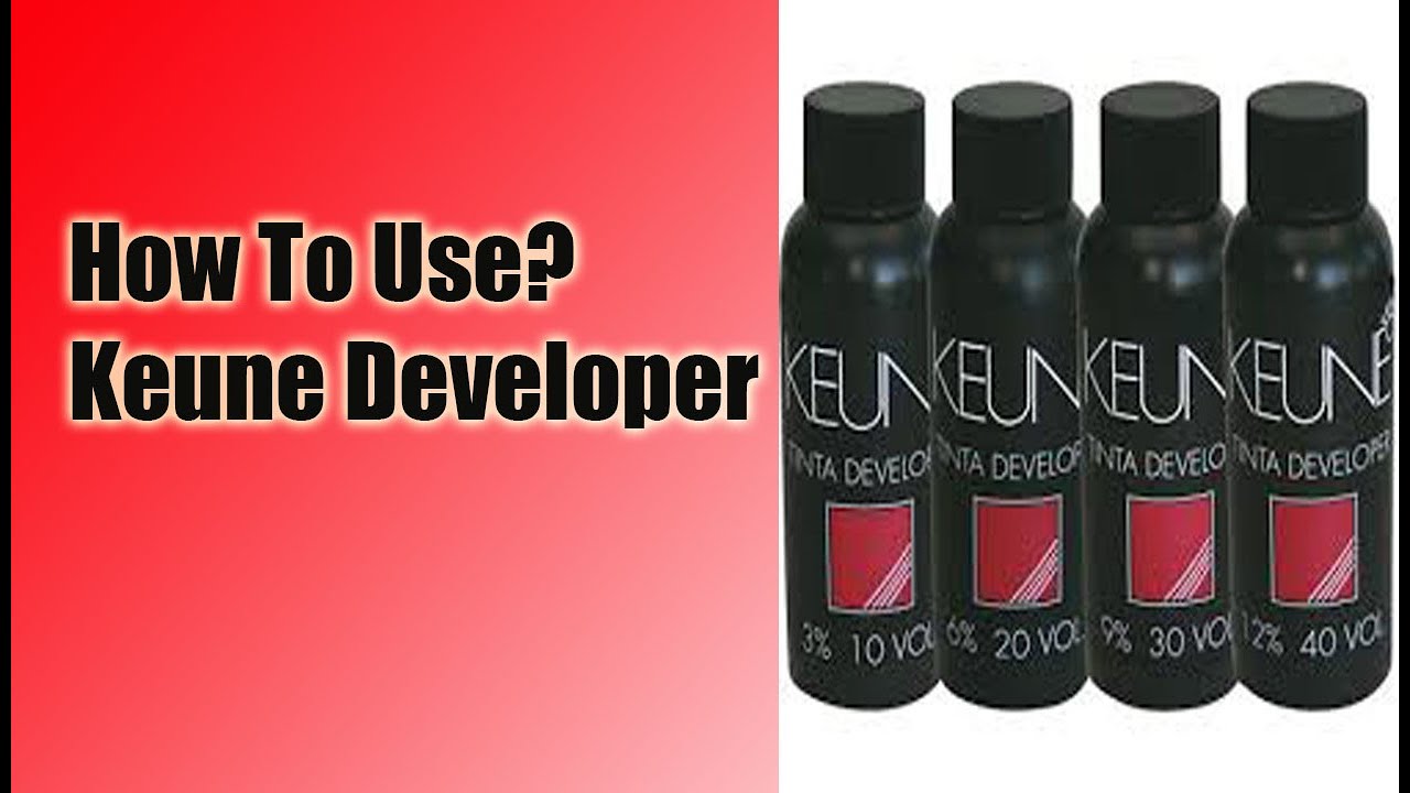 Keune Developer 10,20,30,40 Volume Full Information With Percentage  Grey Coverage Method Part 4