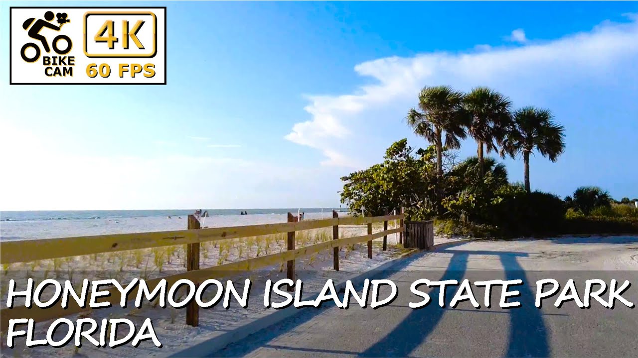 🚴‍♂️🌴 4K Bike Ride at Honeymoon Island State Park – Florida's Coastal Paradise! 🌊☀️