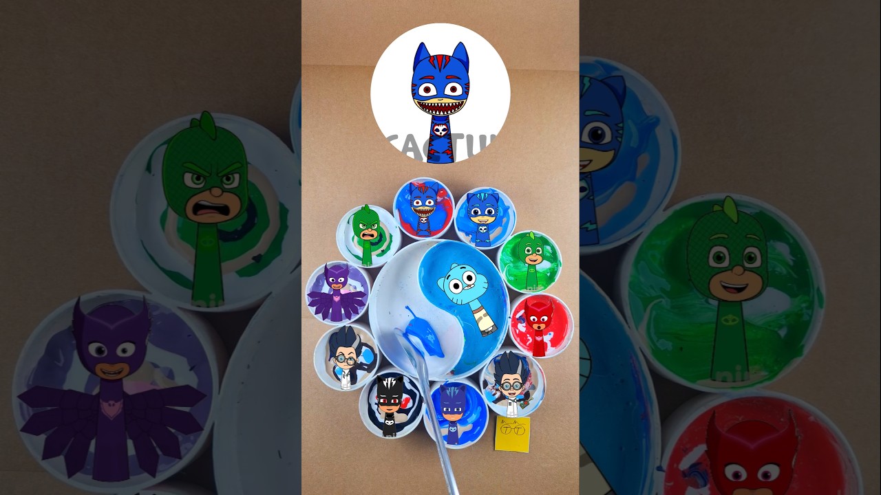 Sprunki 🎵 Mixing Colors 🌈 PJ Masks 🎭 Catboy 🔵 Gekko 🟢 Owlette 🔴 Romeo 🥼 Phase 2 👹