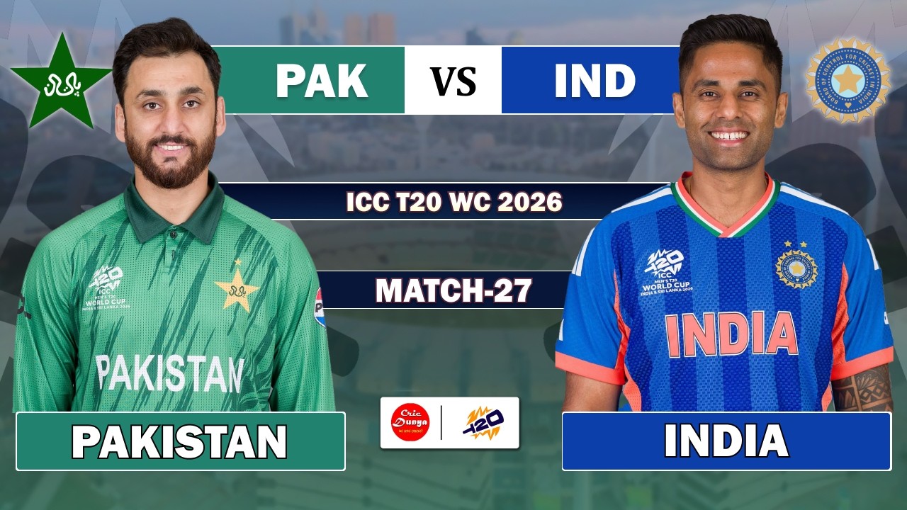 PAKISTAN vs INDIA T20 WORLD CUP 27TH MATCH LIVE | IND vs PAK LIVE MATCH COMMENTARY