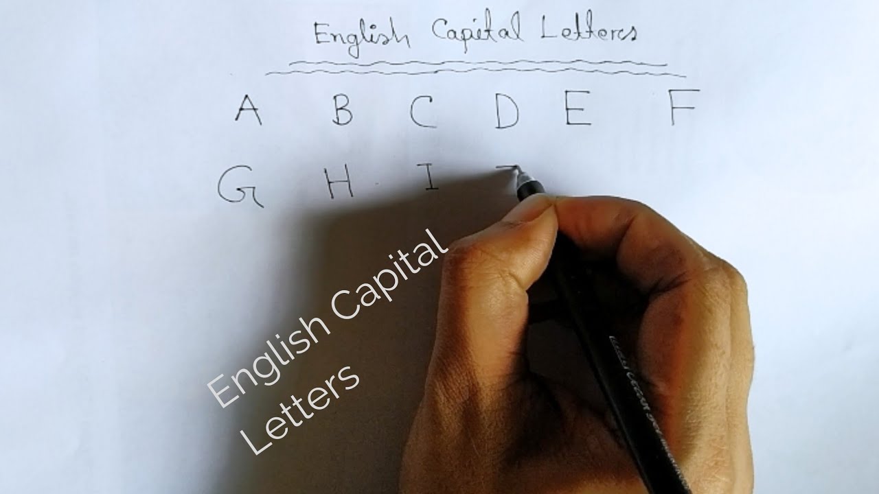 English Capital Letters Writing||ABCD Letter Writing||Alphabet writing||abcd||Haaterlekha Onushilon