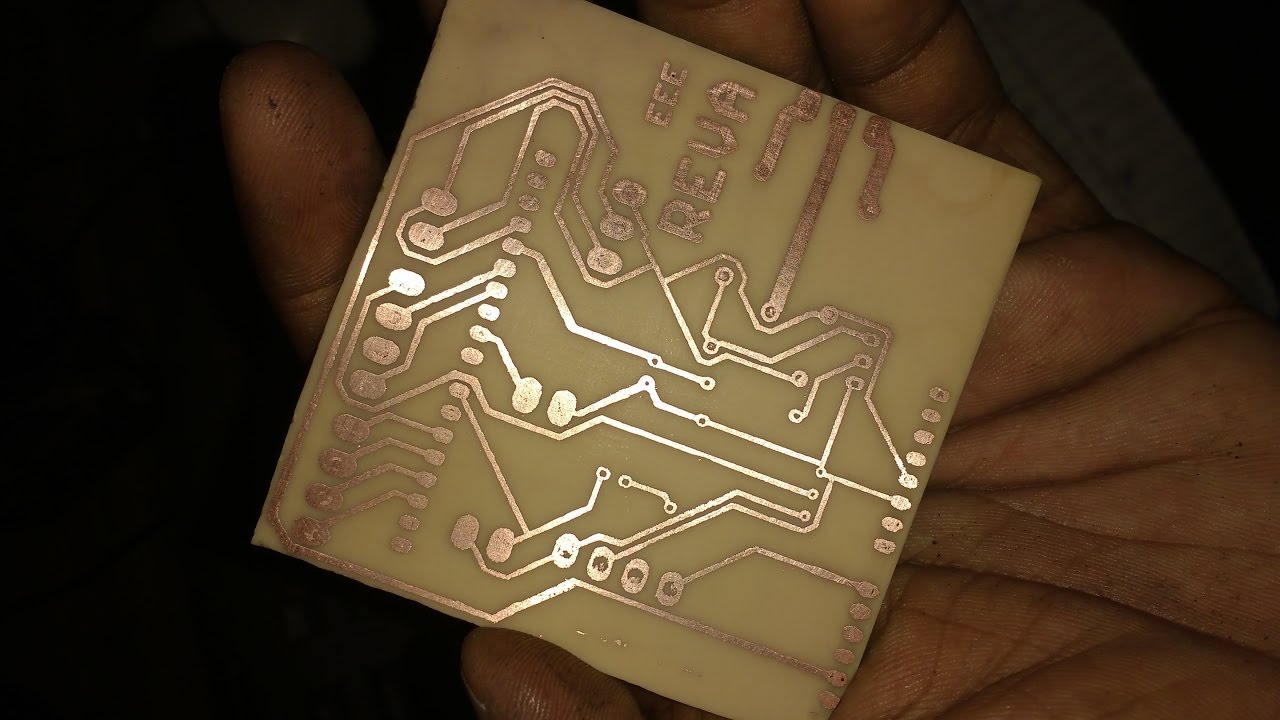 PCB Etching | Toner Transfer Method