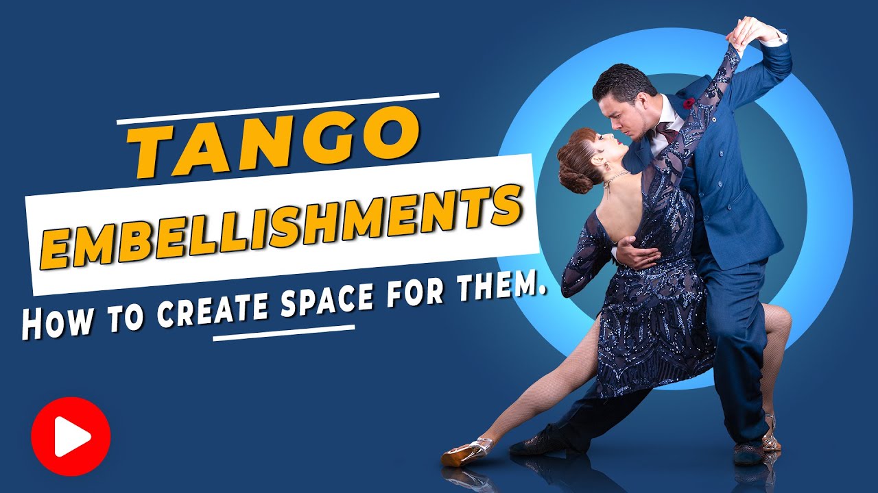 How to create space for embellishments in Argentine Tango.