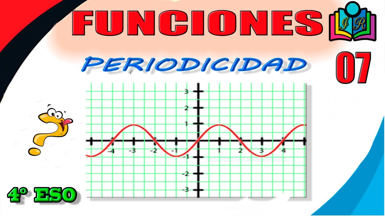 TEMA 4 : 💥 FUNCI&Oacute;N PERI&Oacute;DICA. PERIODICIDAD