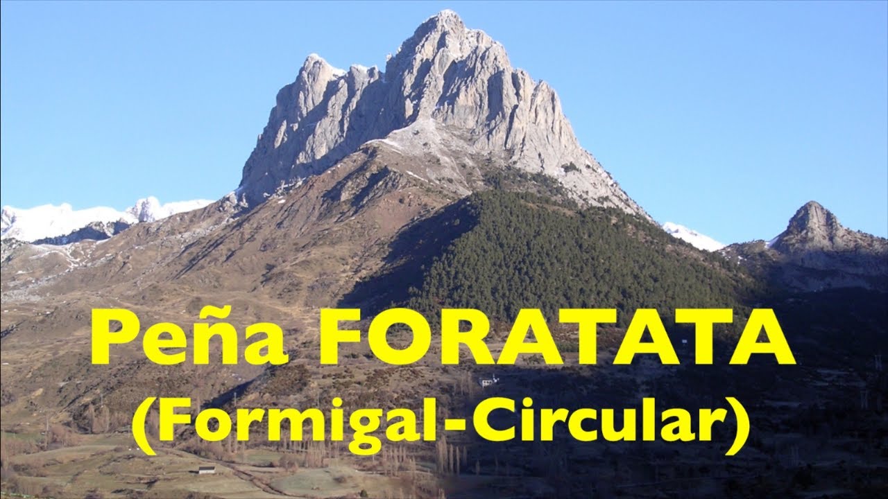 Peña FORATATA (ruta circular desde Formigal)-(Pirineos-Huesca)-(Senderismo-Montaña)-(Valle de Tena)