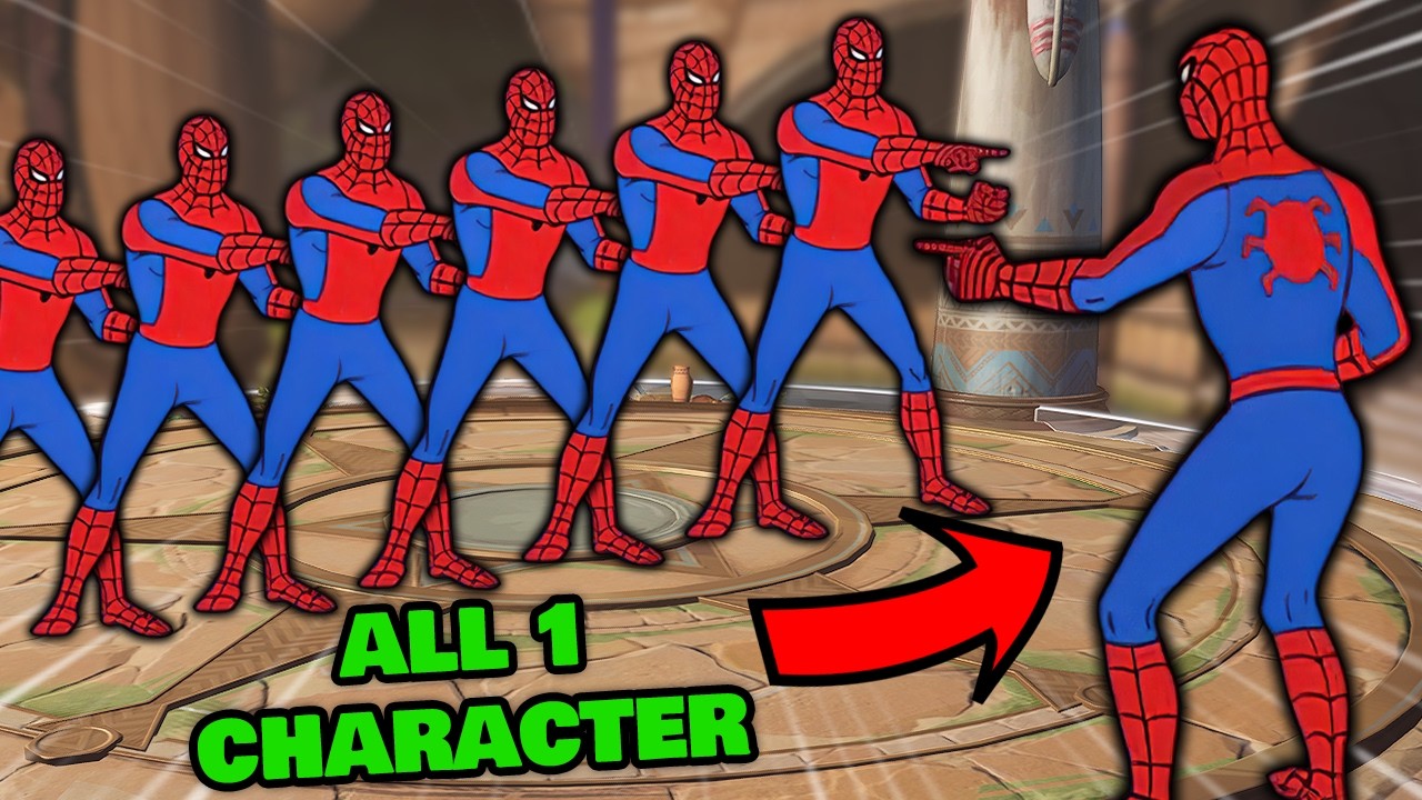 Marvel Rivals but WE'RE ALL THE SAME CHARACTER