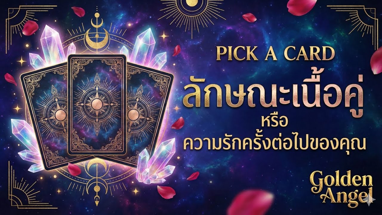 PICK A CARD🔮ลักษณะเนื้อคู่ หรือ ความรักครั้งต่อไปของคุณ!! 