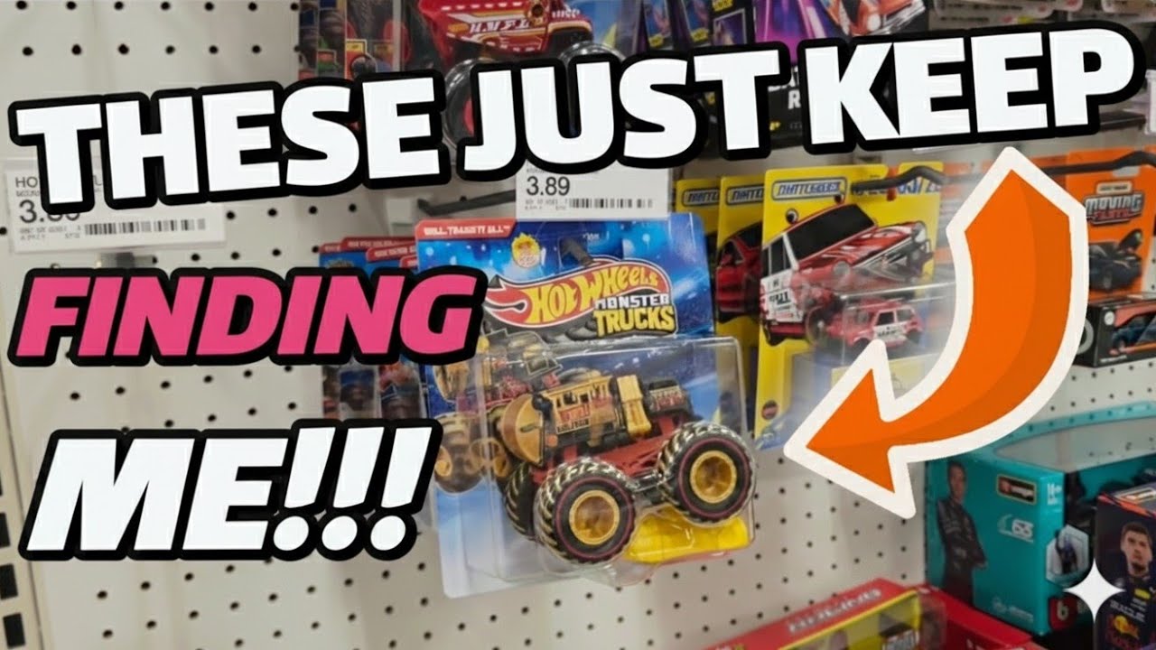 Целую неделю я охотился за машинками Hot Wheels! Не очень-то везет, но они меня постоянно находят...
