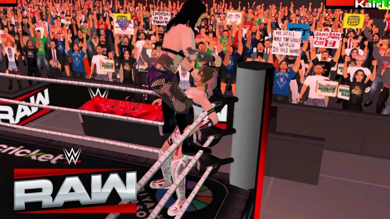 RAW: RHEA RIPLEY VS. KAIRI SANE