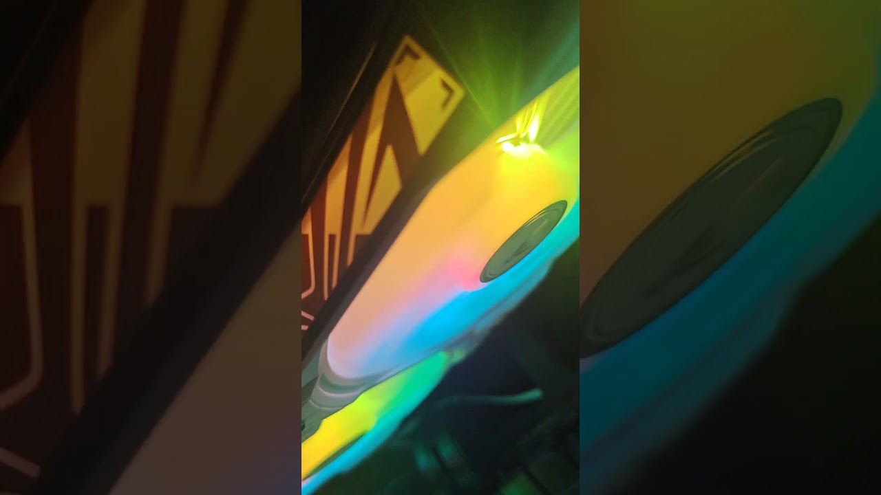 龍王水冷四代風扇換好了！故障排除
