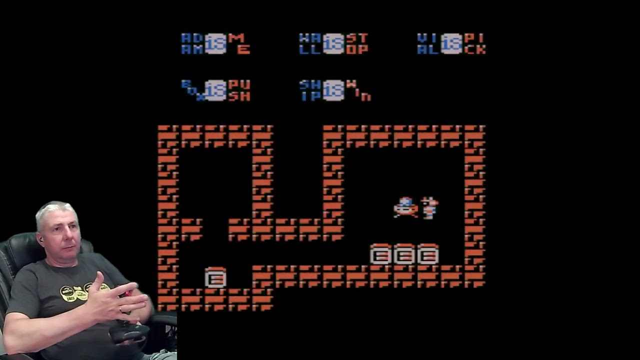 Najlepsze gry na Atari 8bit - Adam Is Me