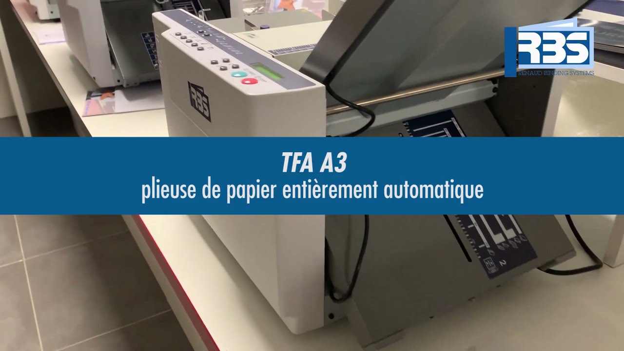 Plieuse automatique TFA A3
