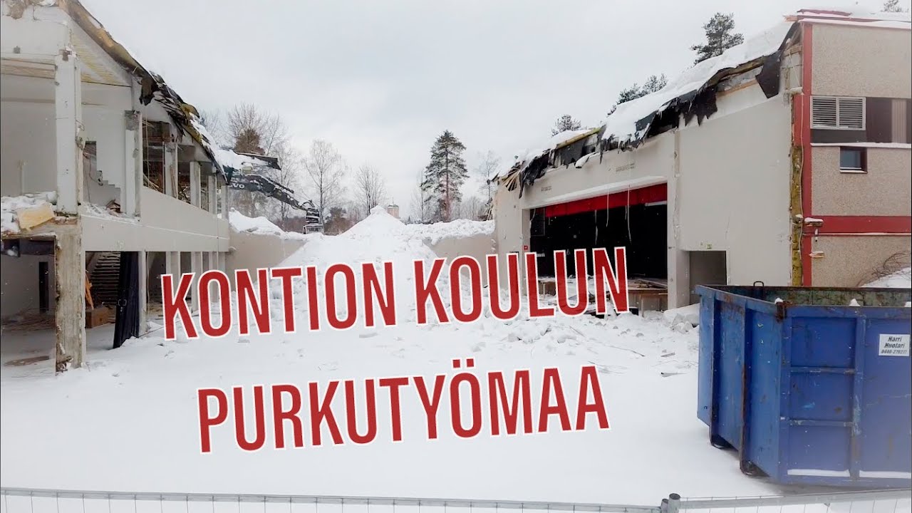 KONTION KOULUN PURKUTYÖMAA KUHMOSSA