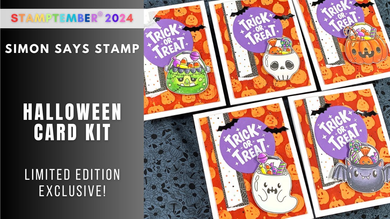 STAMPTEMBER Limited Edition Halloween Kit | AmyR Halloween 2024 Card Series #16