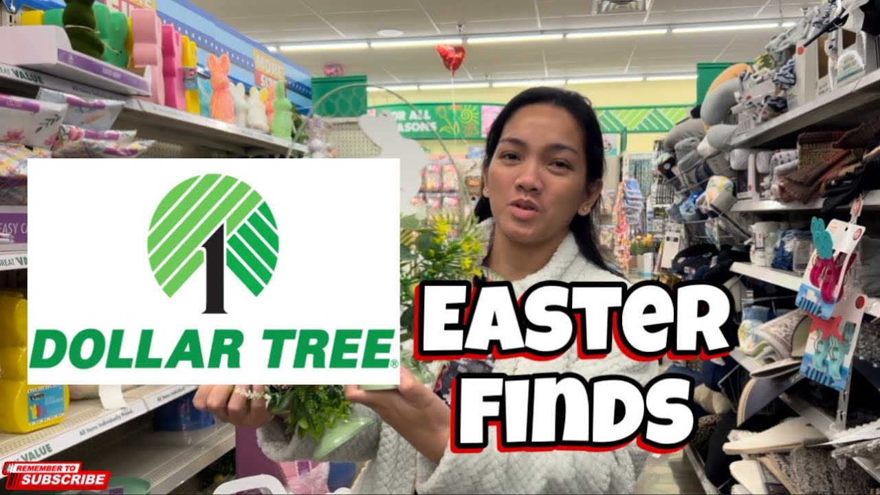 DOLLAR TREE EASTER FINDS | FILIPINO NURSE IN USA | USRN 🇵🇭🇺🇸