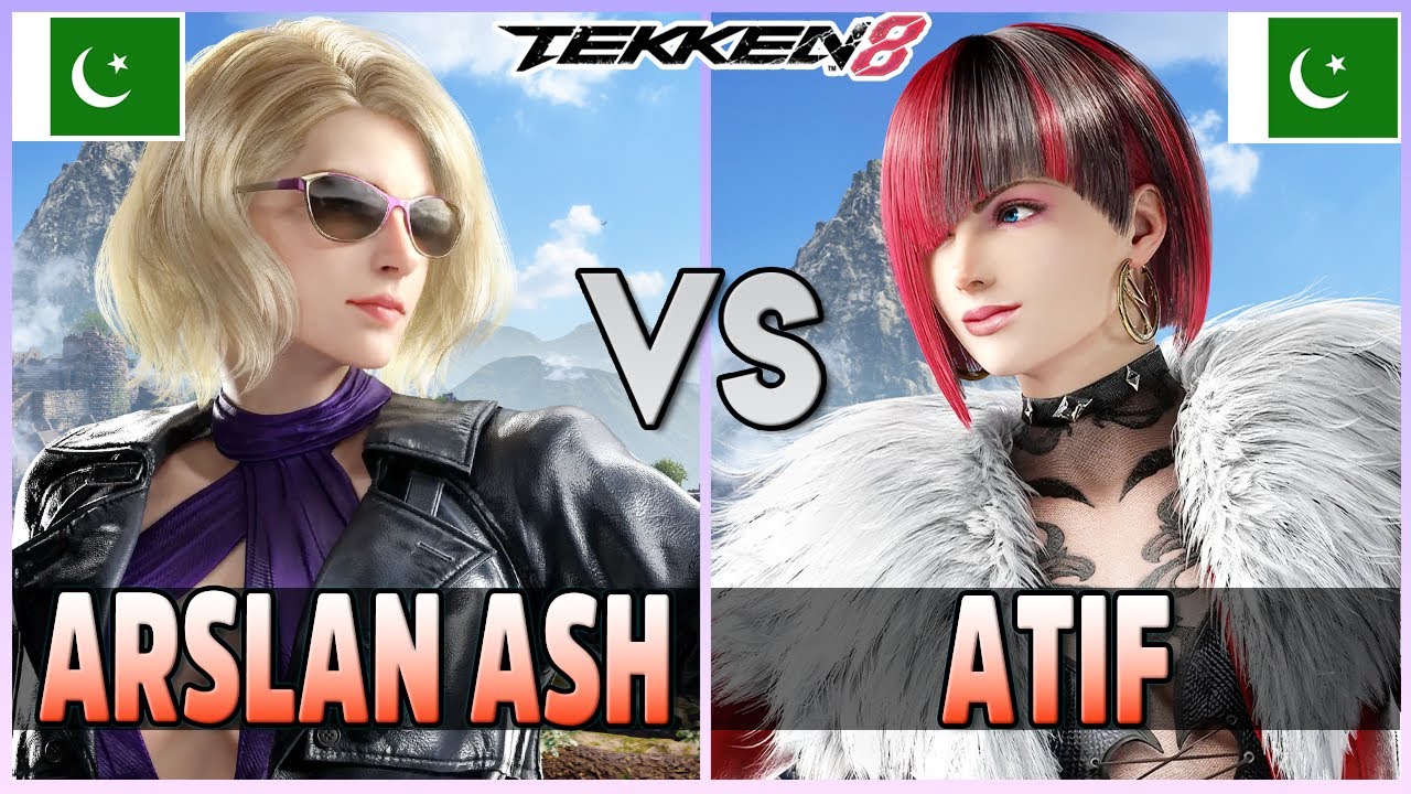 Tekken 8  ▰  ARSLAN ASH (#1 Nina) Vs ATIF (#1 Anna) ▰ Epic Matches!