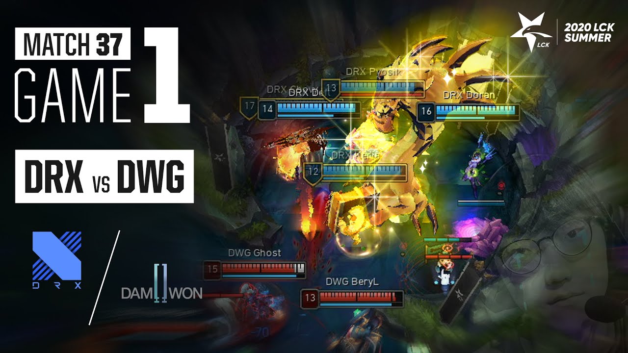 살짝 설렜어 난 | DRX vs 담원 H/L 07.11 | 2020 우리은행 LCK 서머 스플릿