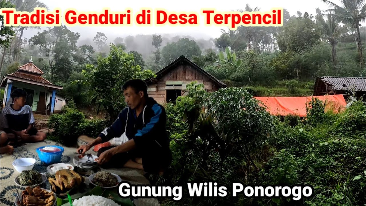 Tradisi Genduri Saat Hujan di Desa Terpencil Ponorogo