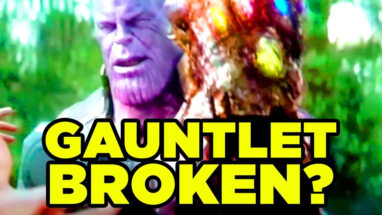 Infinity War - IS THE GAUNTLET BROKEN? #NerdTalk