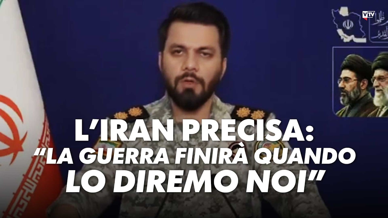 L'Iran precisa: 