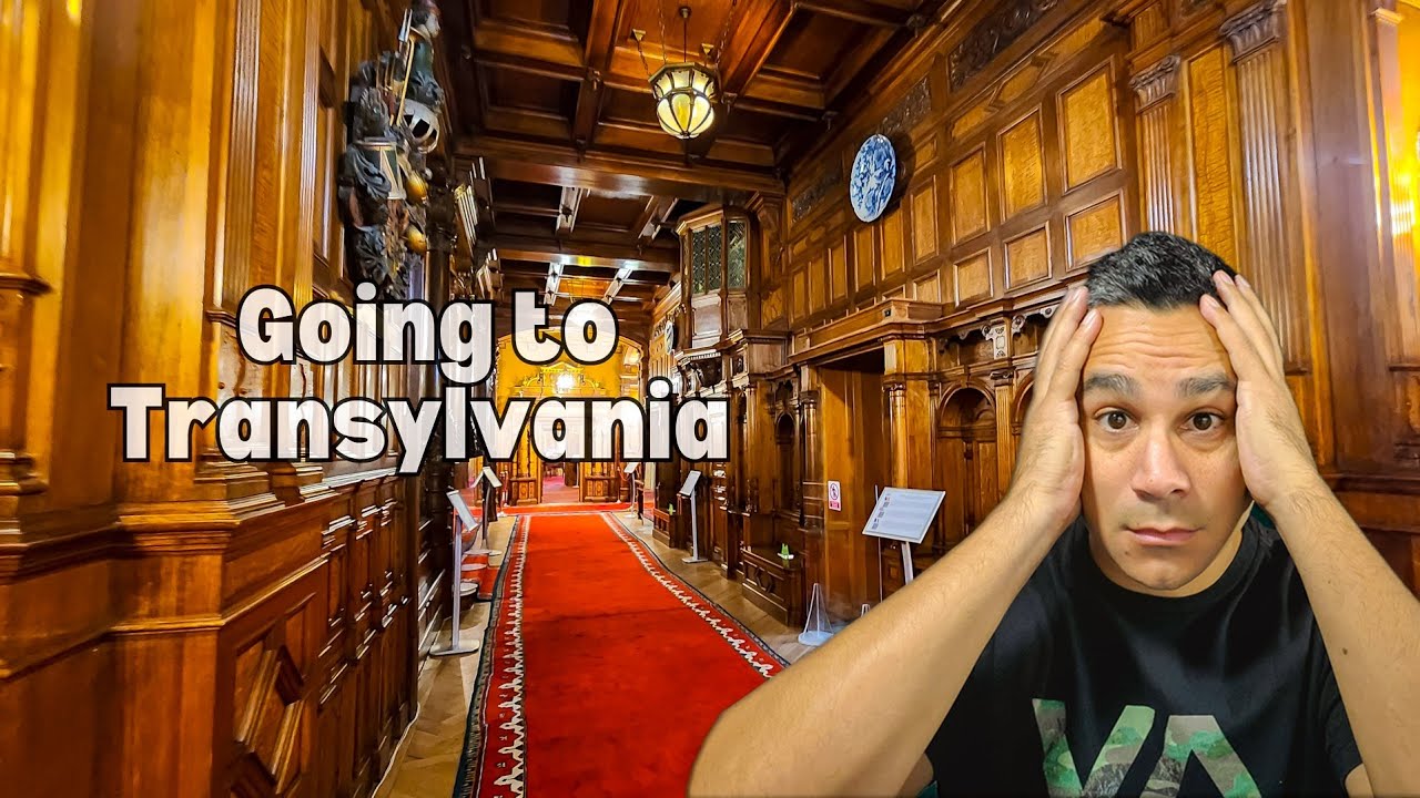 Going to Dracula Castle in Transylvania Romania