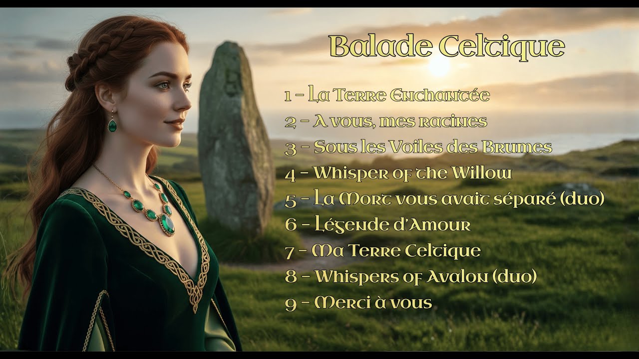 Balade Celtique - Album Complet 🍀 Musique Celtique Relaxante | 9 Chansons Originales