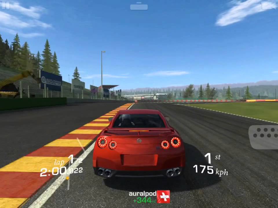 [iOS] Real Racing 3 - Nissan GT-R [R35], Drag Race, Cup (Spa)
