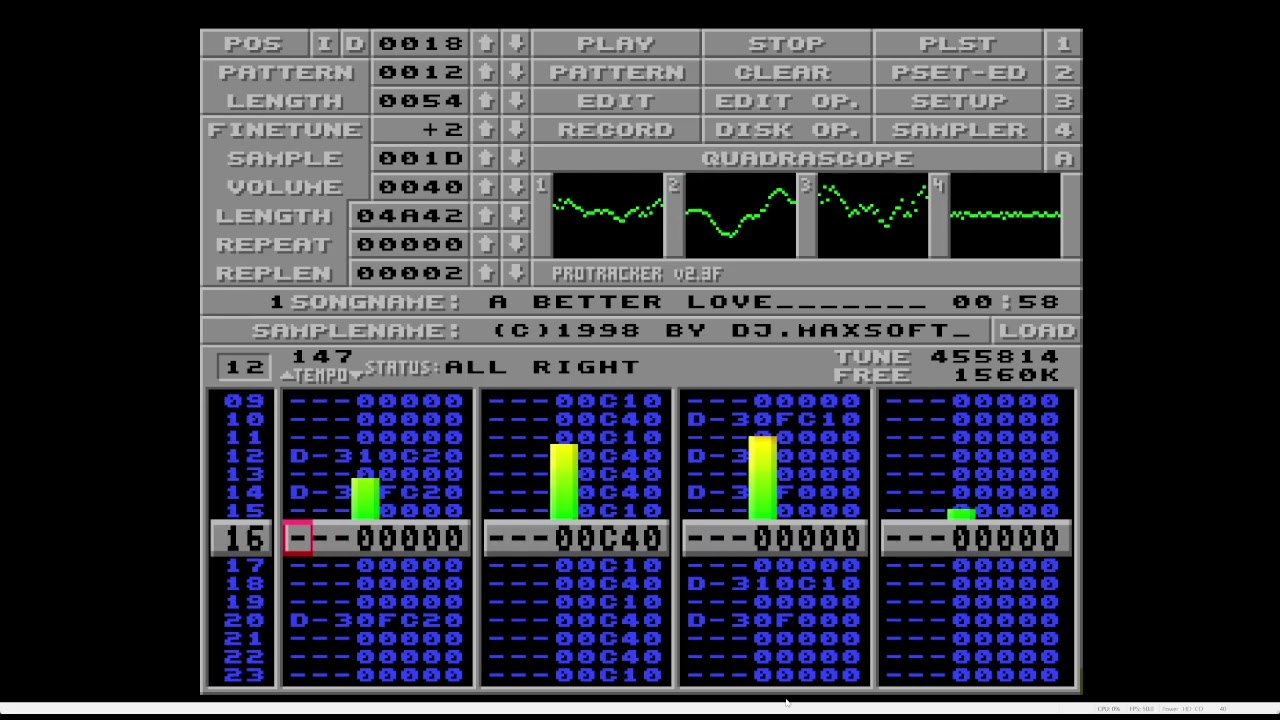 Amiga Music: A Better Love By DJ Maxsoft