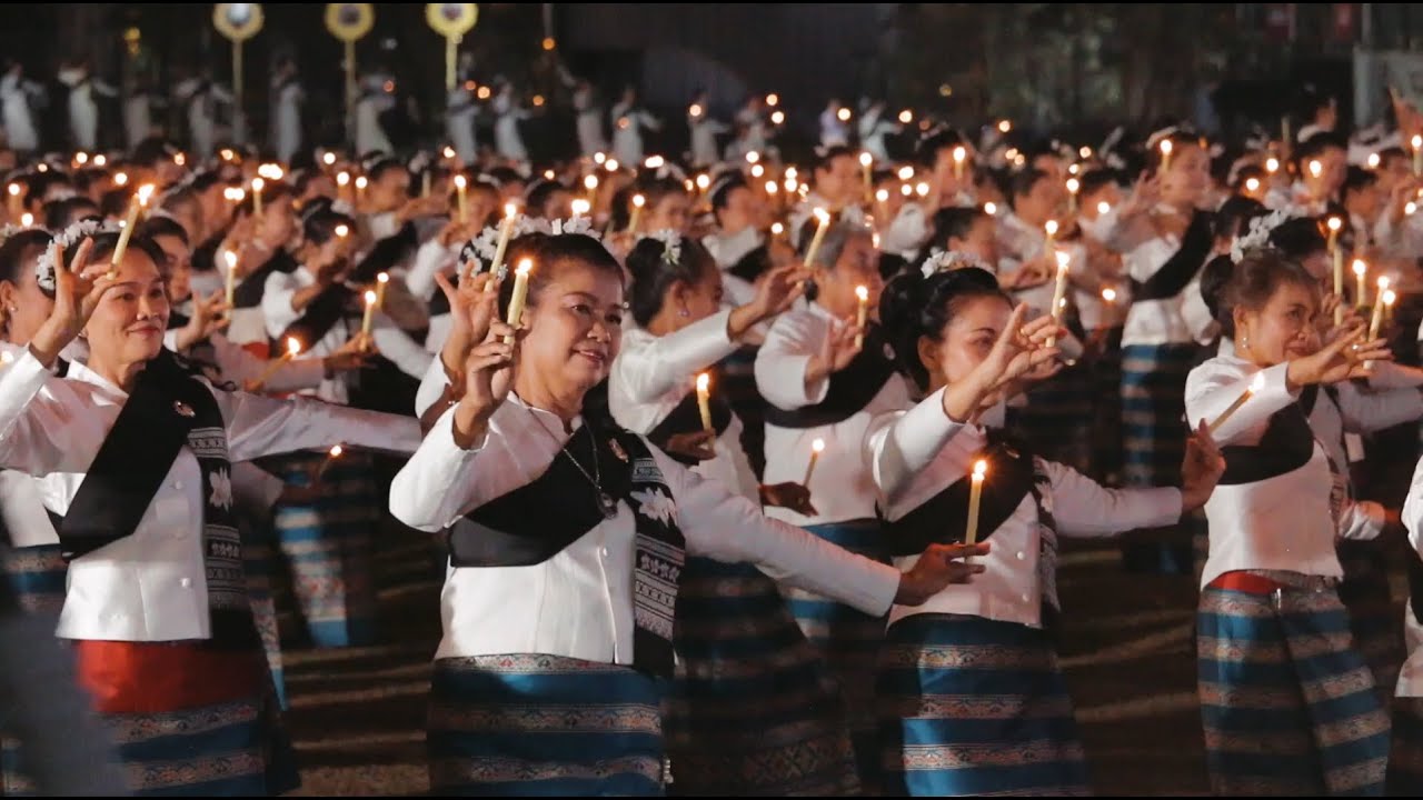 ฟ้อนเทียน ราชนารี ศรีแผ่นดิน นาฎยล้านนา รวมใจไทยภักดี