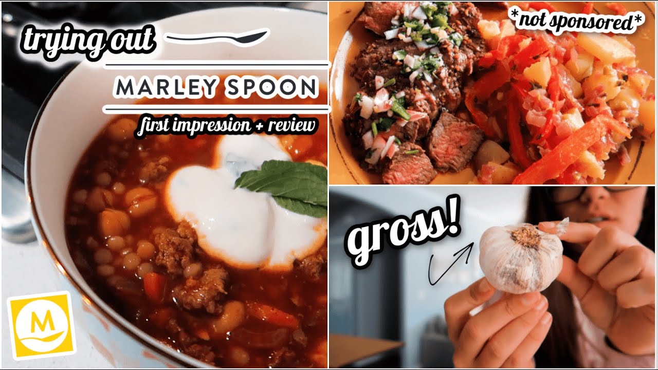 TRYING OUT MARTHA STEWART MARLEY SPOON MEALS *not sponsored* FAIL || HONEST REVIEW - Is It Worth It?