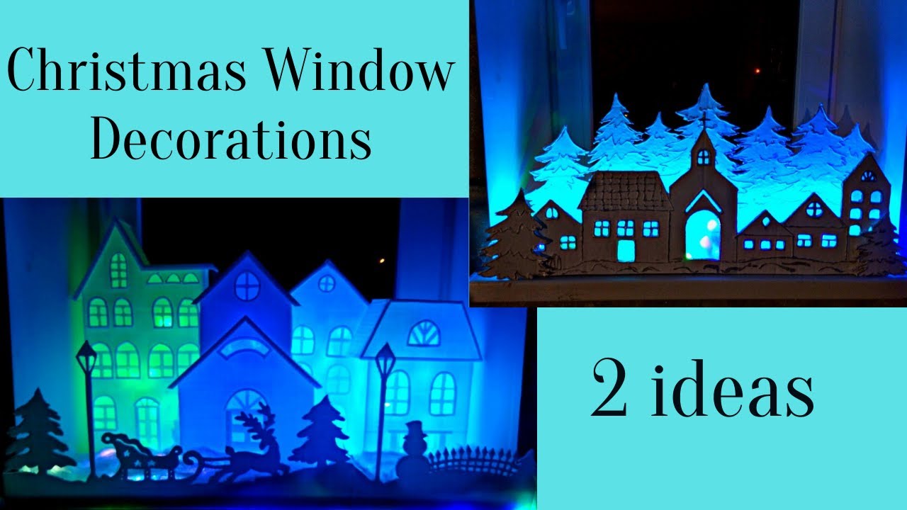 Christmas Window Decorations  | Christmas decorations