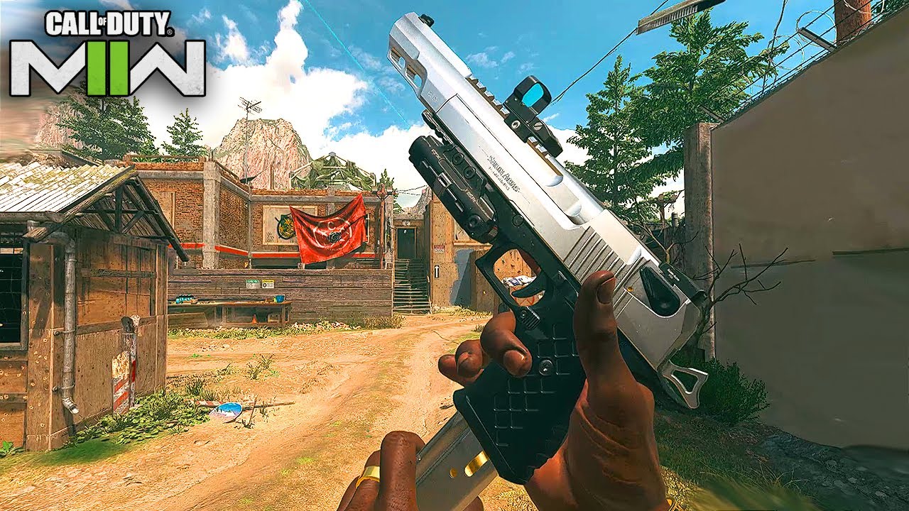 Call of Duty: Modern Warfare 2 MULTIPLAYER GAMEPLAY with DESERT EAGLE (No Commentary)