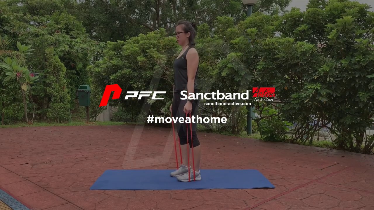 #moveathome with Sanctband Active and PFC!