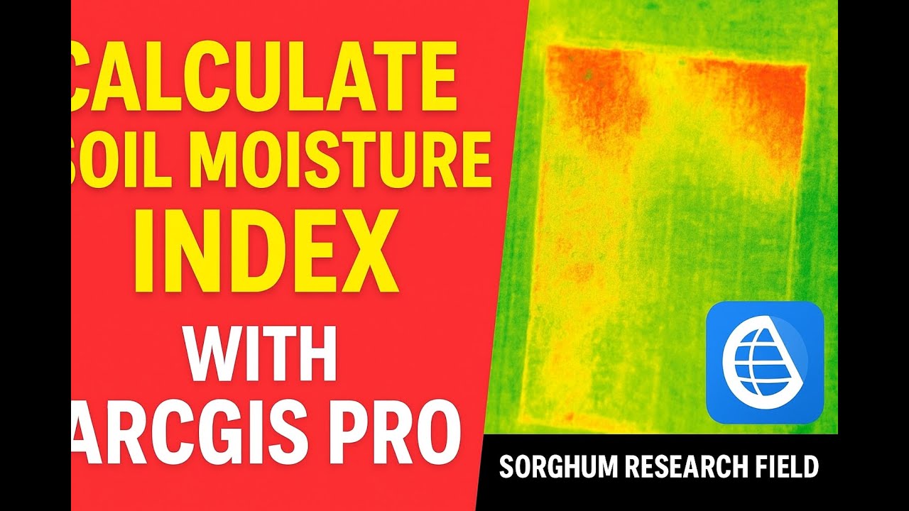 Calculate Soil Moisture Index (SMI) in ArcGIS Pro | Drone Thermal Image Analysis Tutorial