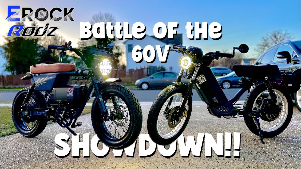 Modern vs Retro 60v Ebikes Showdown | Lyric Cycles Graffiti X vs Onyx CTY2 Comparison