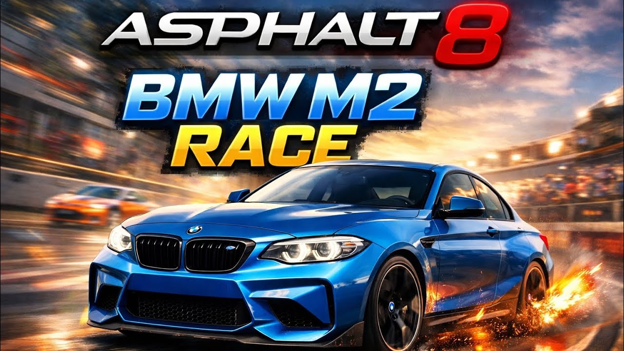 TheDatmaxx play asphalt 8 game !!!! Drive BMW M2 IN ASPHALT 8 GAME 🎮!!! RACE