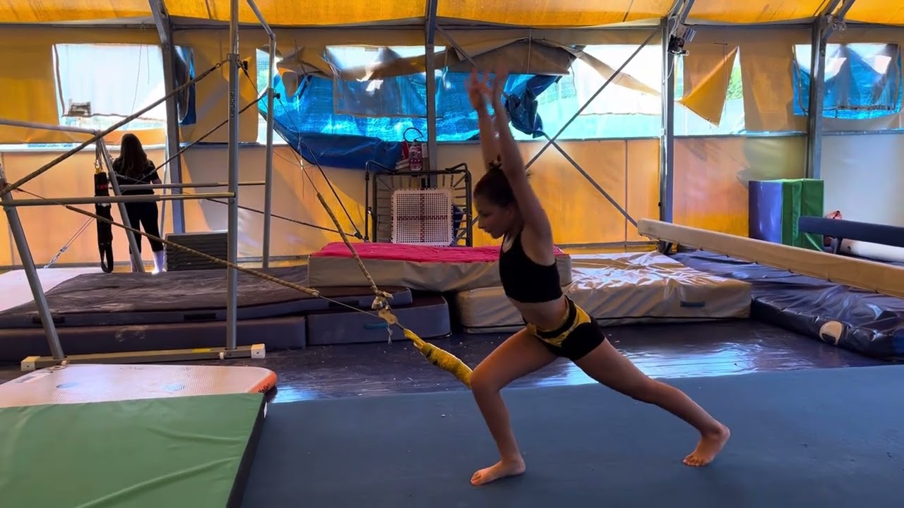 ALLENAMENTO GRUPPO PROMESSE 🚀❤️🤩 #ginnastica #ginnasticaartistica 