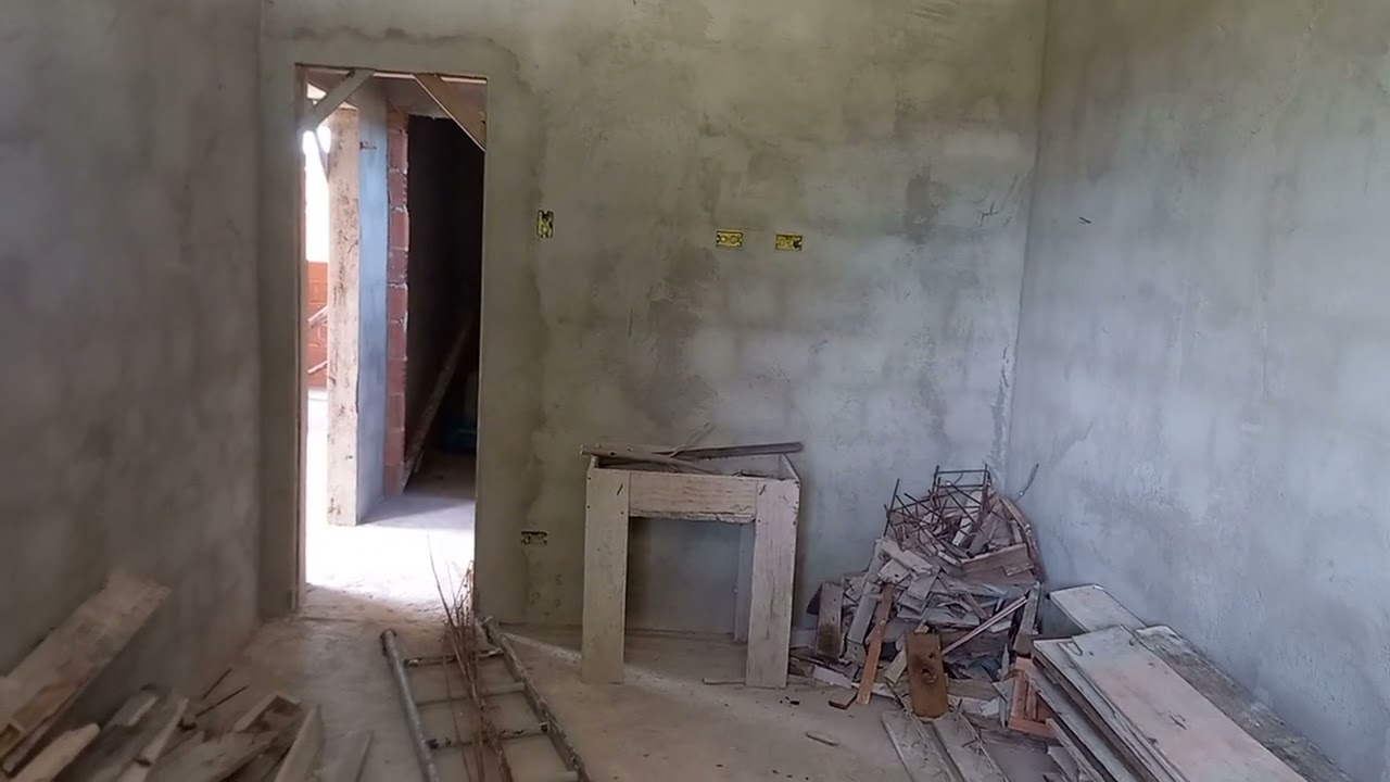 Vistoriando  a obra 