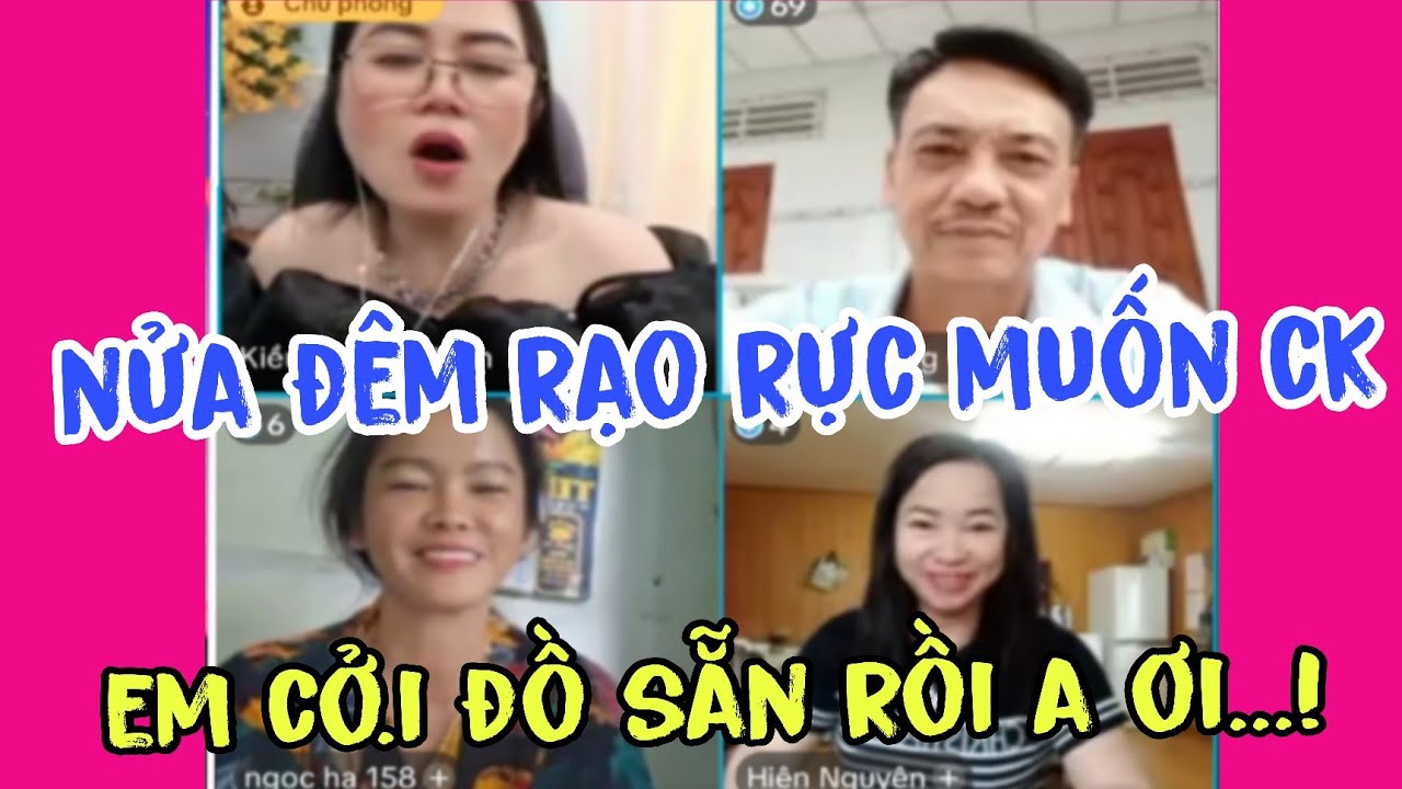 Kiều Hoa Lá Thắm ghép đôi mấy chị gái u40 rạo rực đêm khuya lên kiếm chồng 