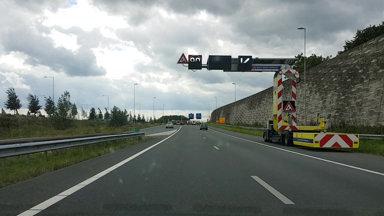 Wegvideo Waardenburg: A2 Knooppunt Deil ----》Knooppunt Hintham ----》N279 (Omgeleid).