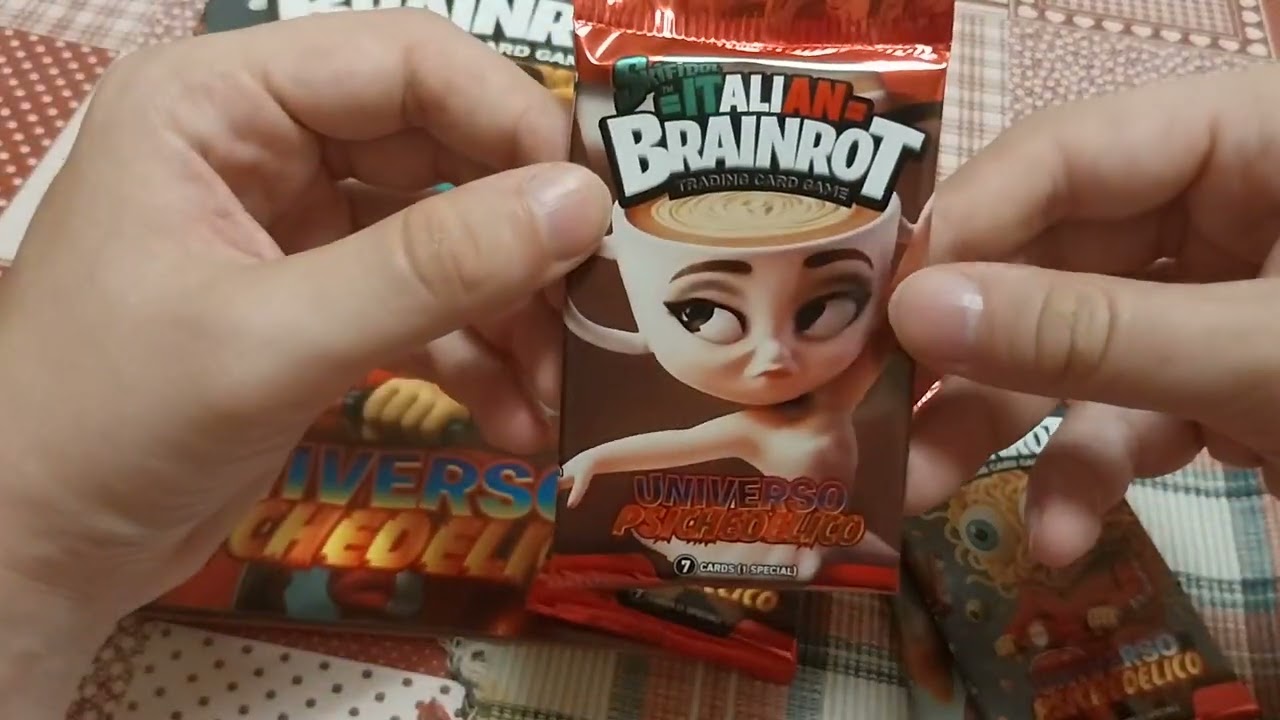 Apriamo le nuove card italian  Brainrot Universo Psichedelico