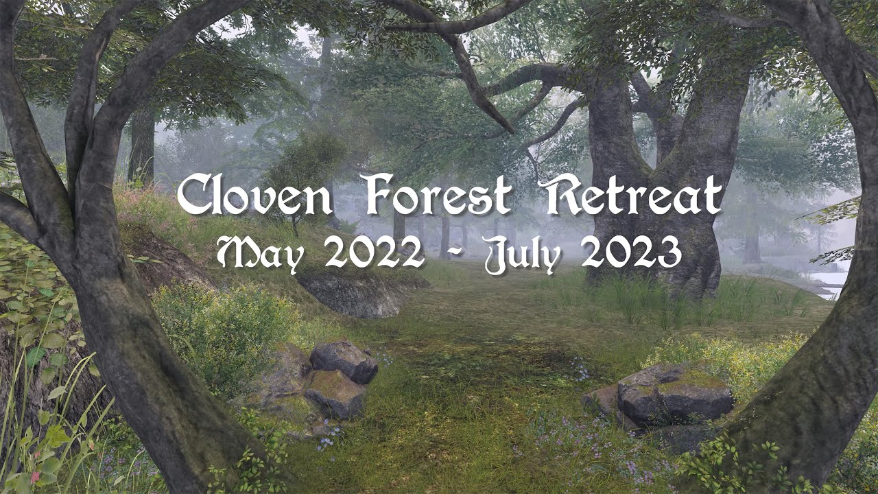 Cloven Forest Retreat - Sim Flythrough - Second Life Machinima