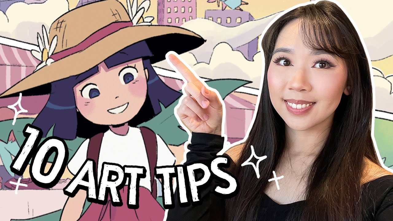 10 DRAWING TIPS that ACTUALLY IMPROVE YOUR ART