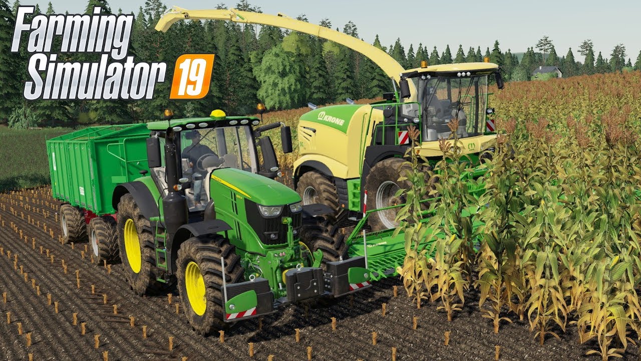 WE GAAN KOEIEN HOUDEN + MAIS HAKSELEN - Farming Simulator 19 Ellerbach Multiplayer