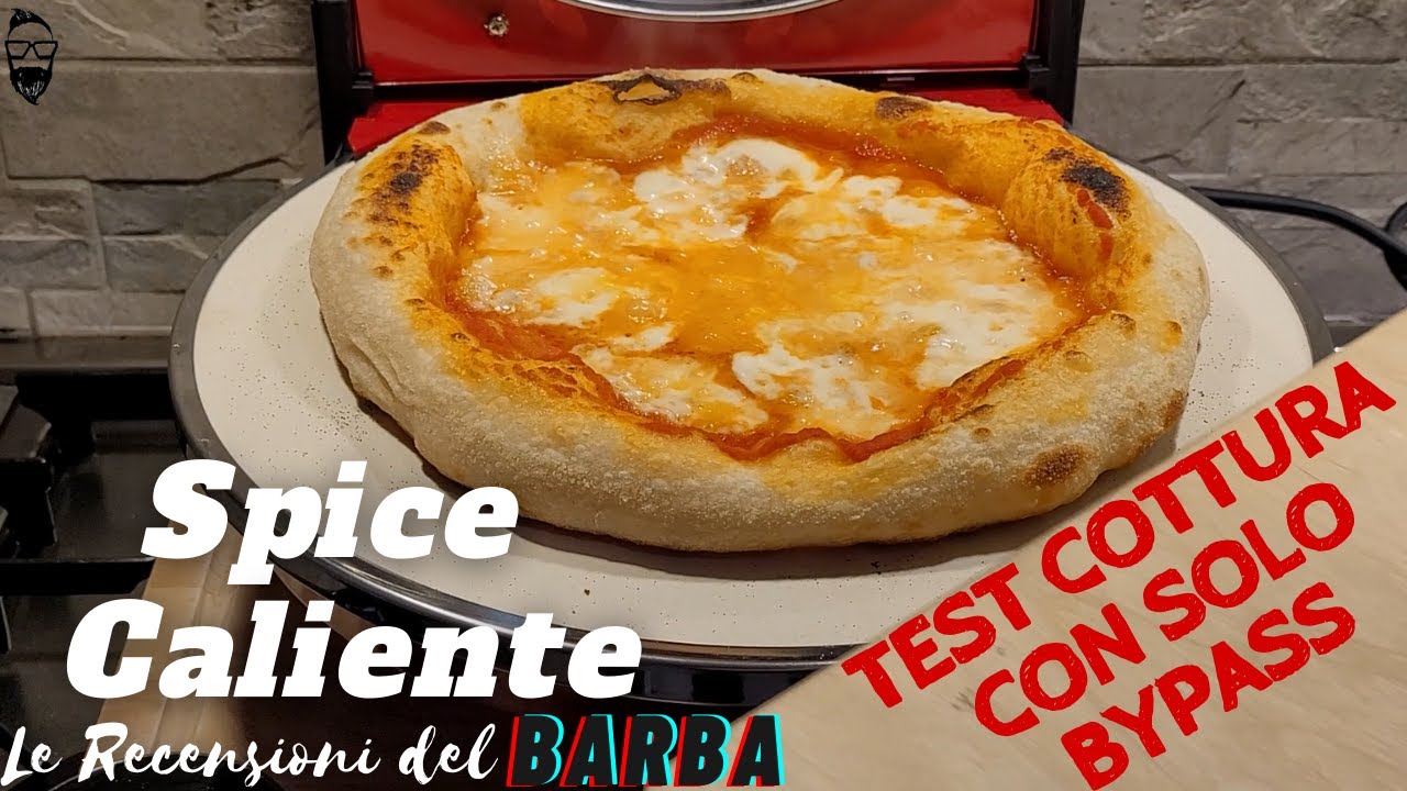 Spice Caliente forno pizza test cottura pizza a 410 gradi con termostato bypassato CI SIAMO QUASI...