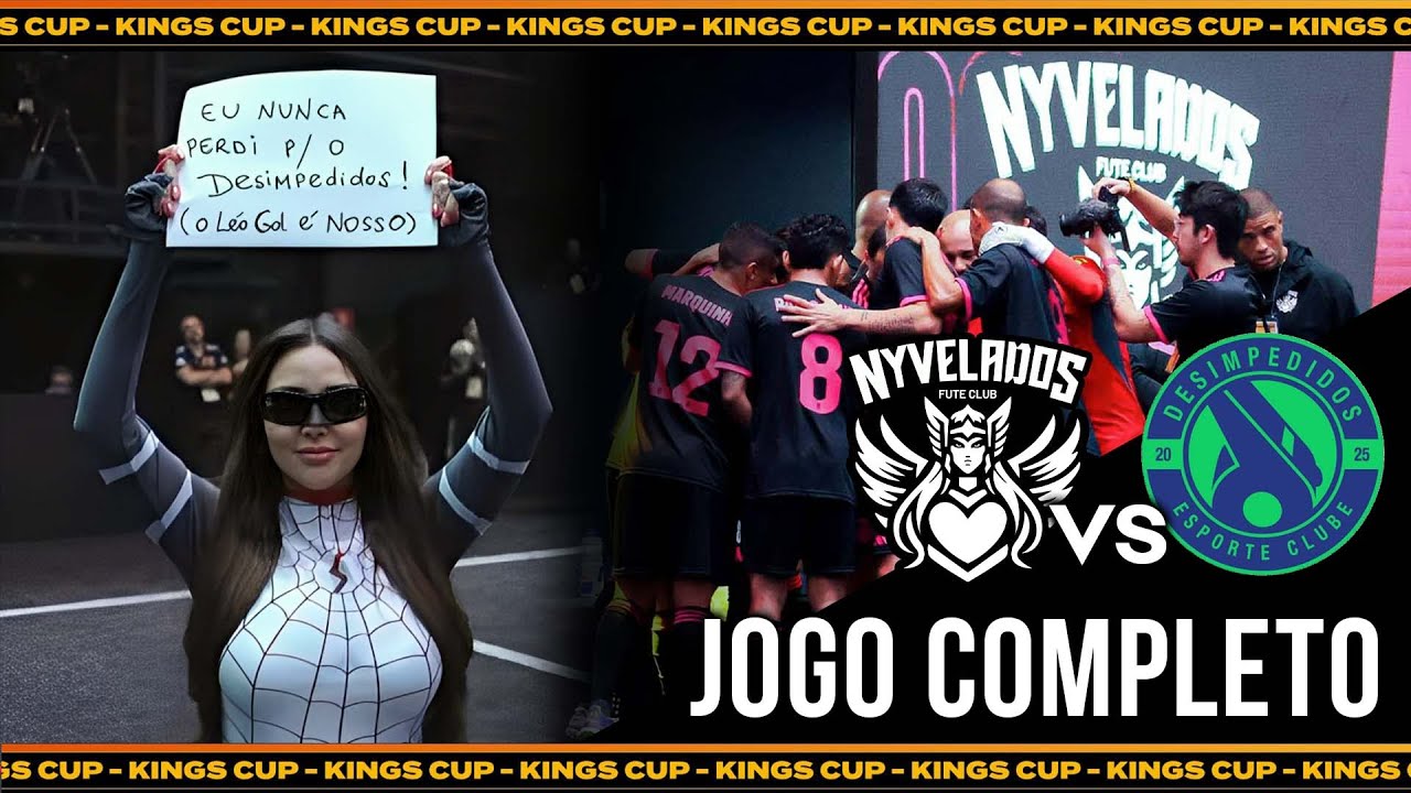 Nyvelados x Desimpedidos - JOGO COMPLETO - Kings Cup #kingsleaguebrazil #nyvelados