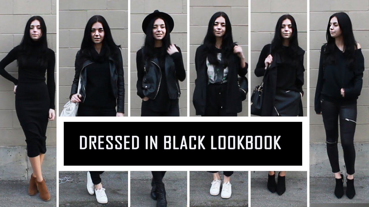 Dressed in Black Lookbook