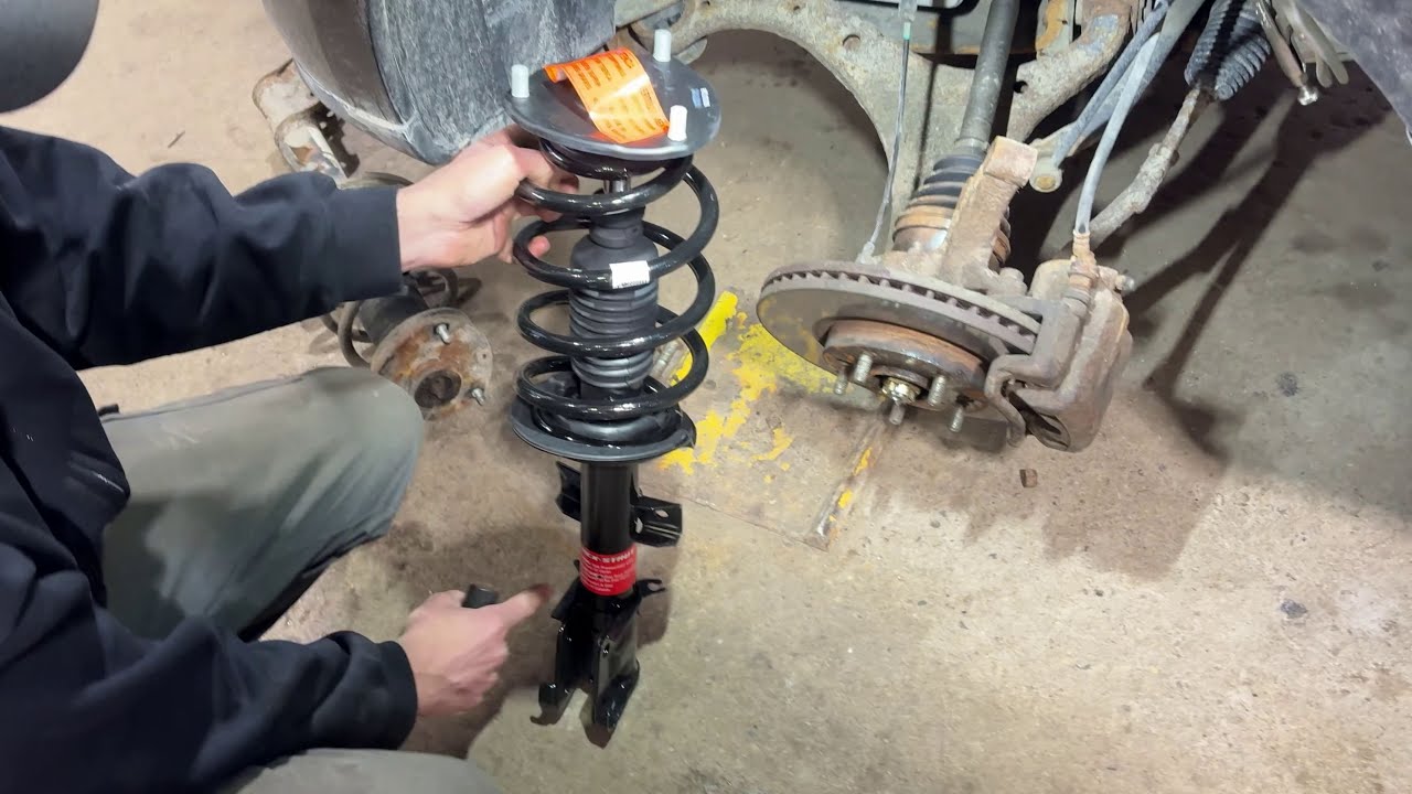 2011 Hyundai Sante Fe Front Left Right Strut Shock Assembly Replacement