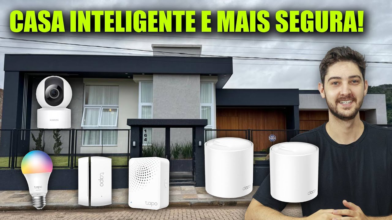 COMO FIZ MINHA CASA INTELIGENTE COM VÁRIOS PRODUTOS TECH