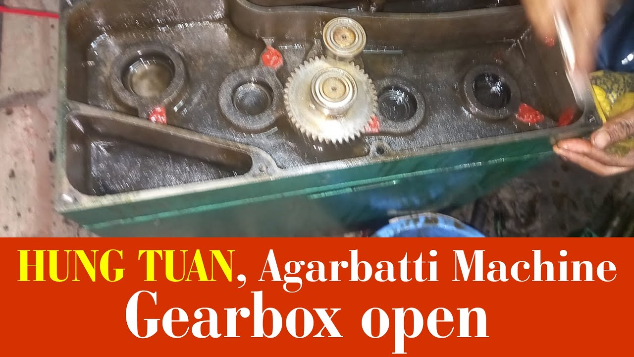 HUNG TUAN, Agarbatti Machine Gearbox Open.